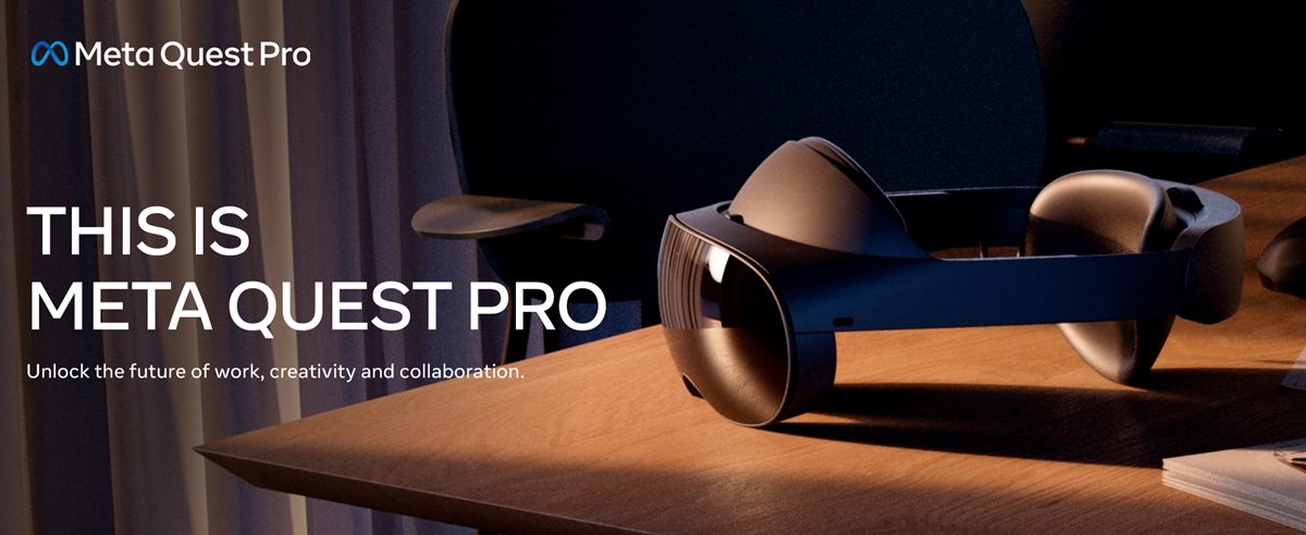 Meta Quest Pro - virtual reality system