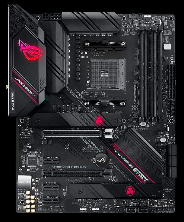ASUS ROG Strix B550-F Gaming AMD AM4 Zen 3 Ryzen 5000 & 3rd Gen