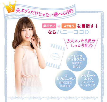 ダイエットサプリ Honey coco D ダイエットサプリ Honey coco D