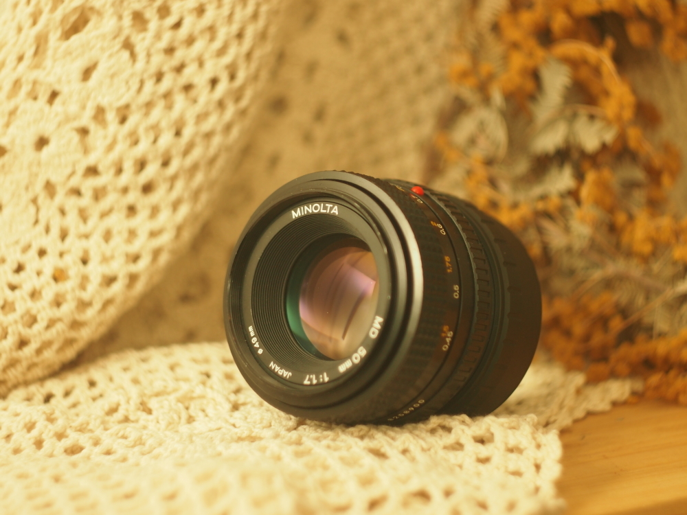 ☆MINOLTA MD(ミノルタ MD) f1.7 50mm：写る！買える！安定のNew MD