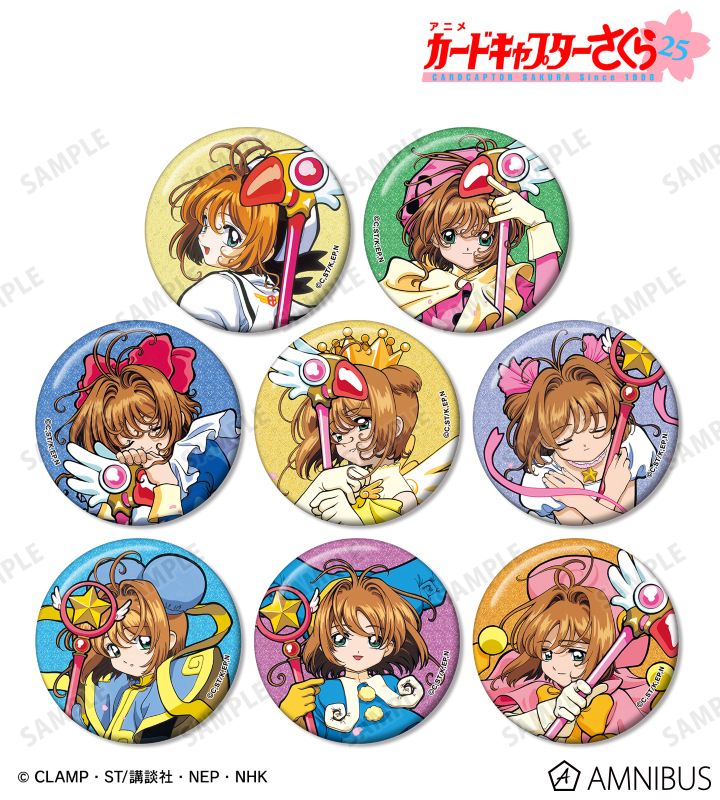 カードキャプターさくら 缶バッジ 3種セット Amazon.co.jp: トーシン