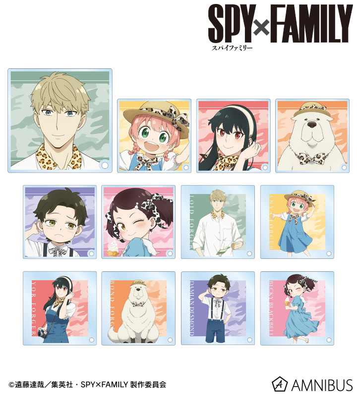 TVアニメ『SPY×FAMILY』 - 東武動物公園コラボ 描き下ろしイラスト