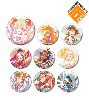 コンパス アニアート Ani-art 青春アリス 缶バッチ 40点 コンパス