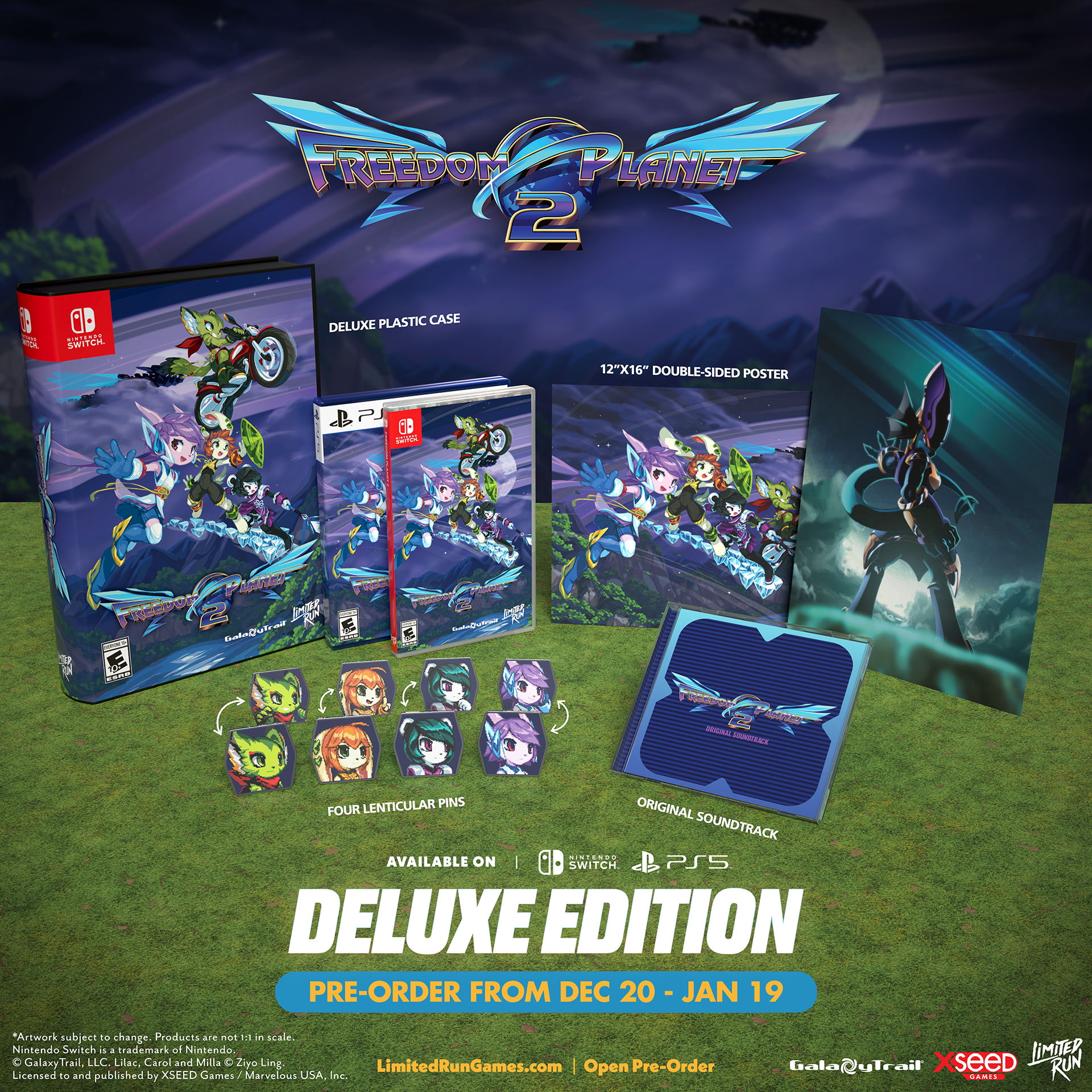 FREEDOM PLANET 2 フリーダムプラネット2 新品 switch FREEDOM PLANET