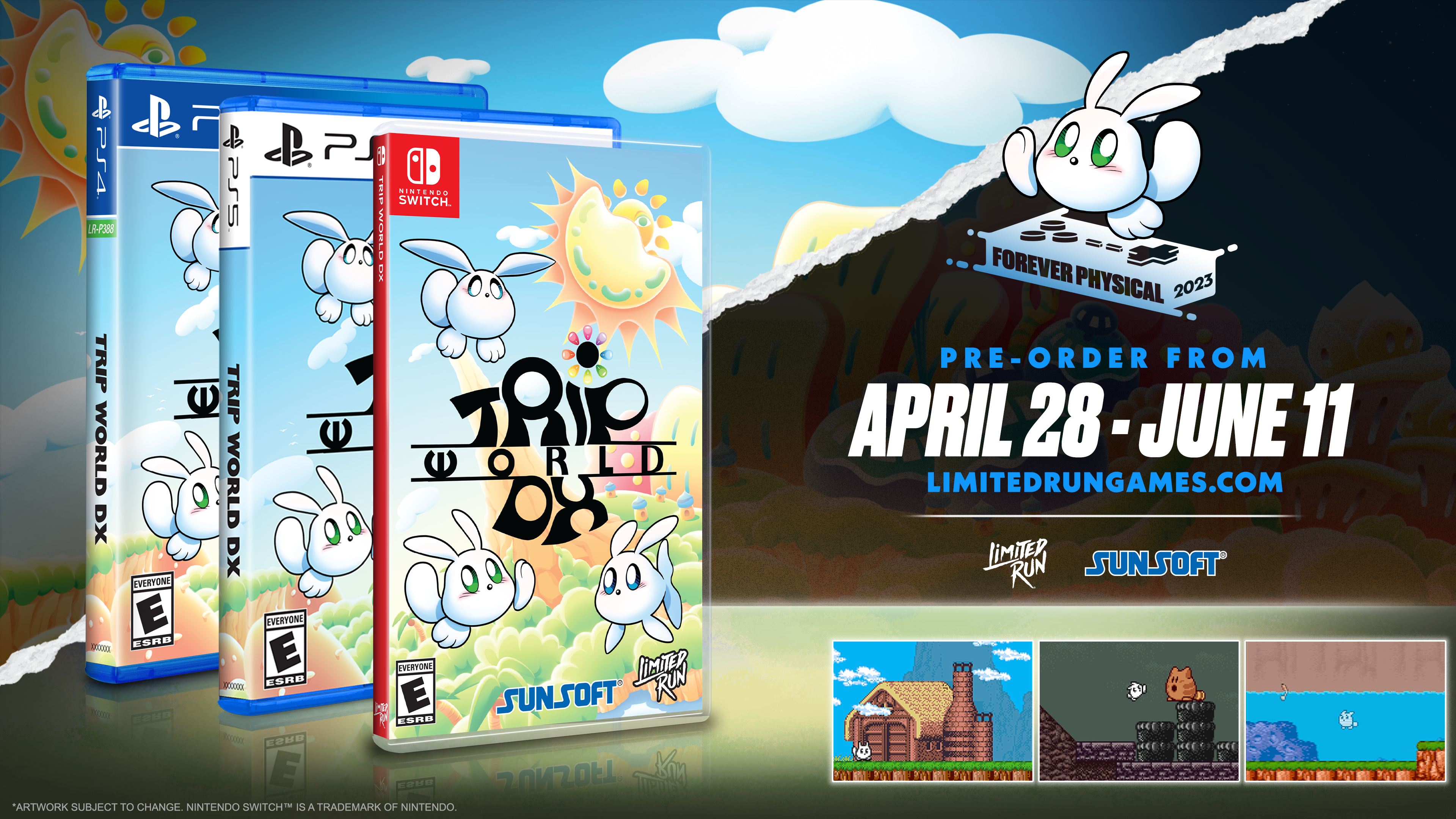 Switch Limited Run #189: Trip World DX – Limited Run Games