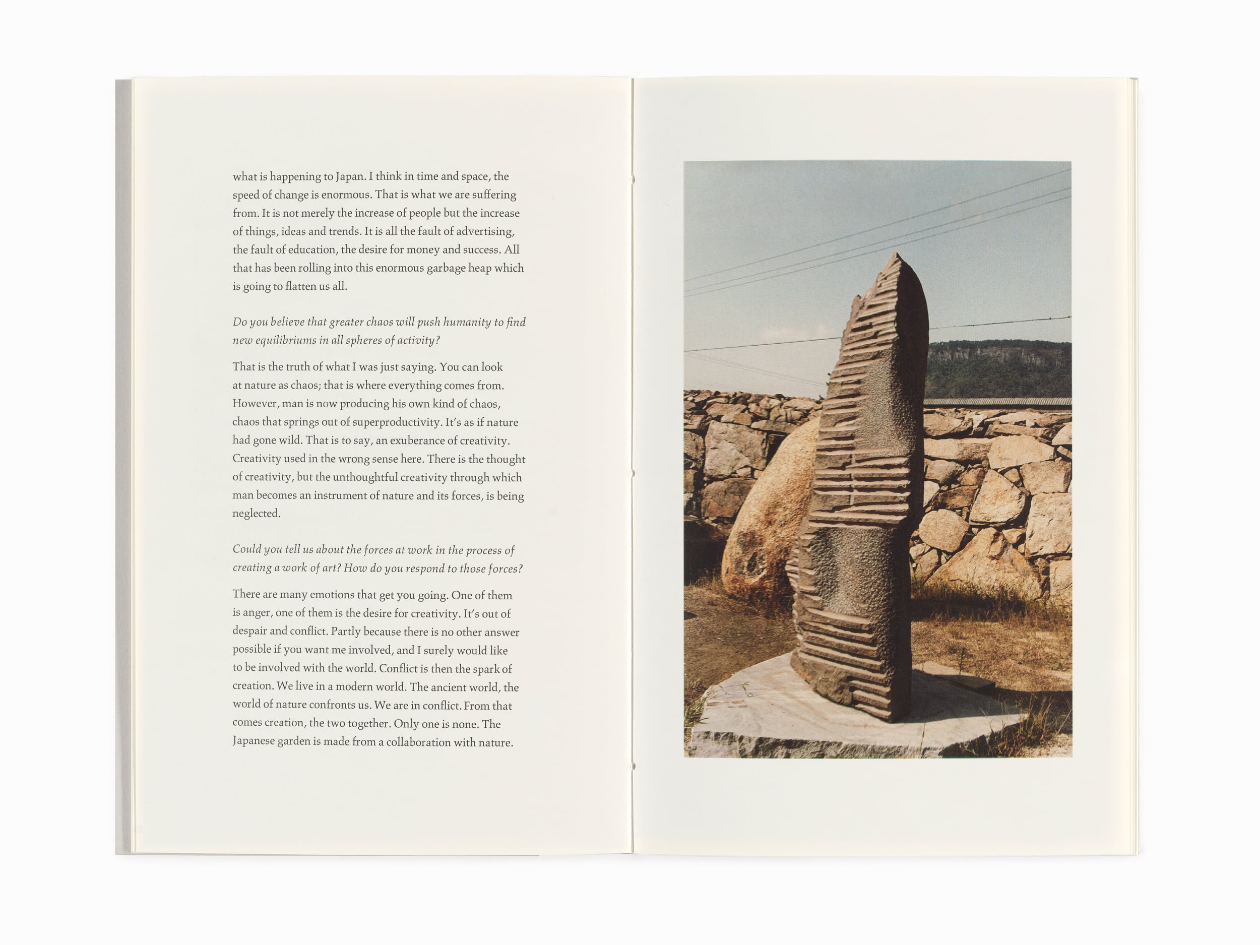 Conversations with Isamu Noguchi – The Noguchi Museum
