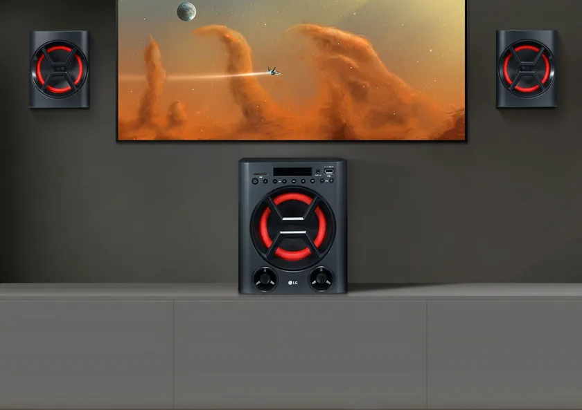 LG 40-watt powerful sound system - LK72B | AC GHAR