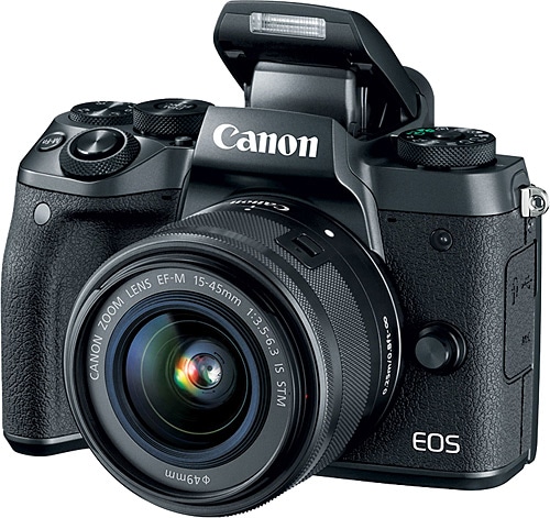 Canon EOS M5 + 15-45 mm Lens Aynasız Fotoğraf Makinesi Fiyatları