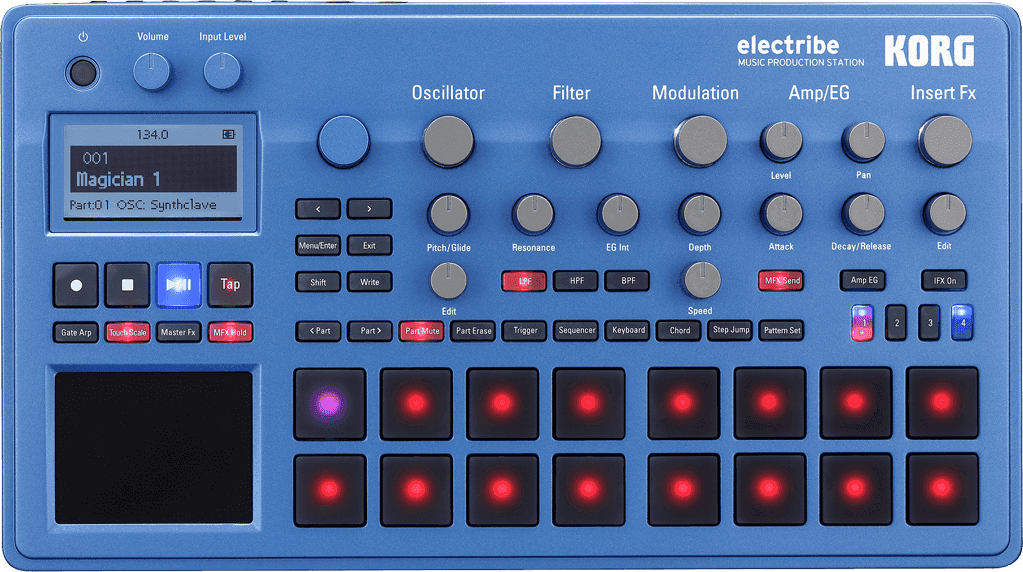 KORG - ELECTRIBE2-BL - La Boite Noire du Musicien
