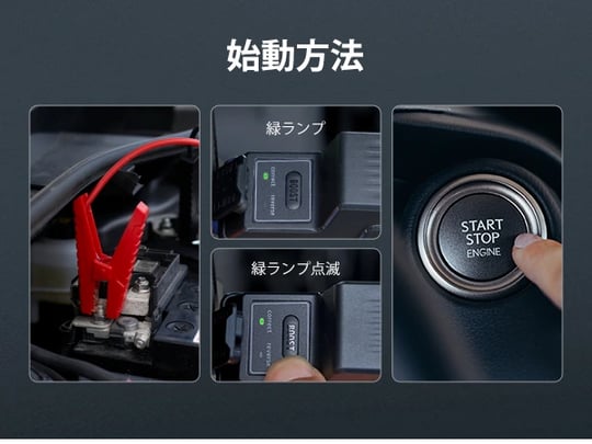 AstroAI ジャンプスターター 空気入れ 10000mAh 1500Aピーク電流 車用
