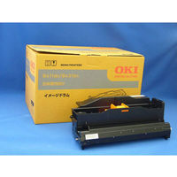 沖データ（OKI） 純正ドラムカートリッジ ID-M4E モノクロ 1個 - アスクル