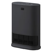 YAMAZEN セラミックヒーター 温度センサー 1200W 2段階切替 ブラック