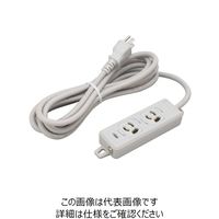 明工社 横形OA抜止接地タップ6個口 MR7906TJ3WR 1個（直送品） - アスクル