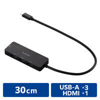 USBハブ A×3ポート HDMI×1 タイプCコネクタ USB3.1(Gen1) U3H
