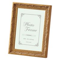 大額 フォトフレーム8232Hバンゴールド 8232-H-G 1セット(2枚)（直送品