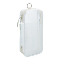 リヒトラブ soeru ラウンドジップペンケース 筆箱 ペンポーチ 見開き