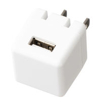 アスクル限定 充電器 USB-A 1ポート iPhone Android スマホ向け ASーZ