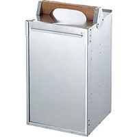 カンダ アルミ出前箱 縦型 5段 053004（直送品） - アスクル