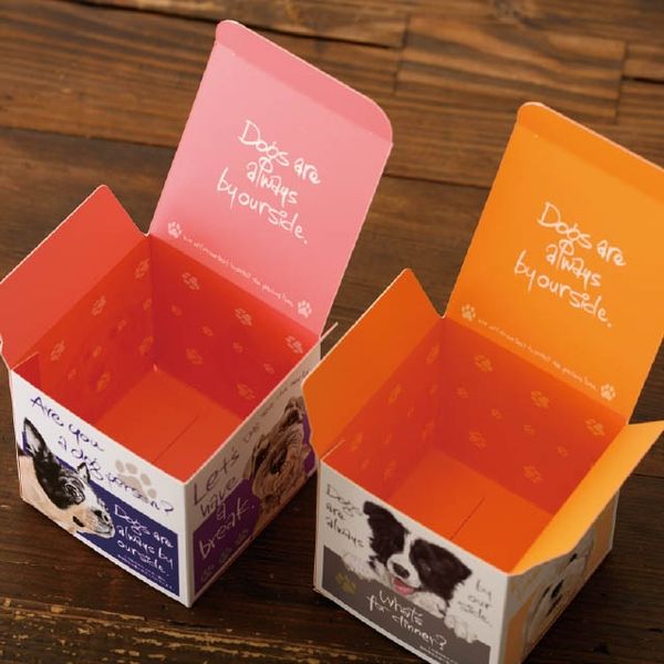 ヘッズ チャリティーアニマルアソートギフトボックス-S/犬(20枚) CHRA