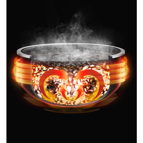 T-fal ザ・ライス 遠赤外線3DIH炊飯器 5.5合 シルバー RK890EJP 1台