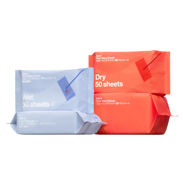 復活特別価格】フローリングワイパー用ウェットシート 99%除菌 1セット