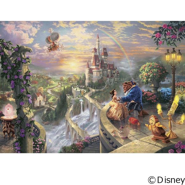 テンヨー ディズニー ジグソーパズル 1000ピース Beauty and the Beast
