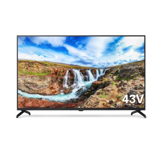 アイリスオーヤマ 43V型 4K Google TV LT-43UGX-F1 1台 - アスクル