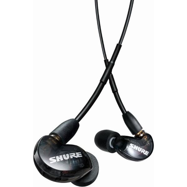 SHURE 高遮音性イヤホン/ブラック(ストレートケーブル) SE215-K-A 1個