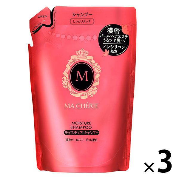 MACHERIE（マシェリ） モイスチュア EX シャンプー 詰め替え 380ml 3個