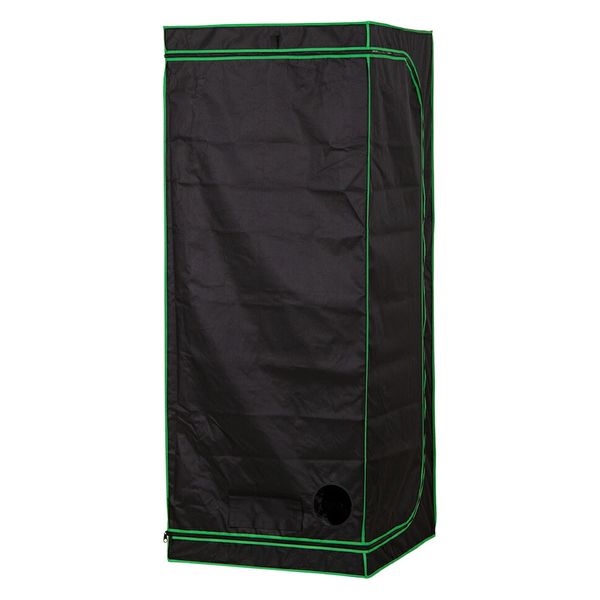 リーフ 簡単組み立て 室内栽培用 グロウテント 80×80×200cm 899341 1個