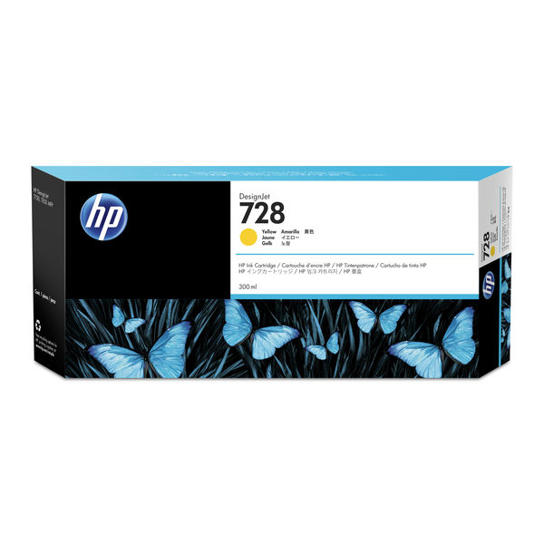 HP（ヒューレット・パッカード） 純正インク HP728 300ml イエロー