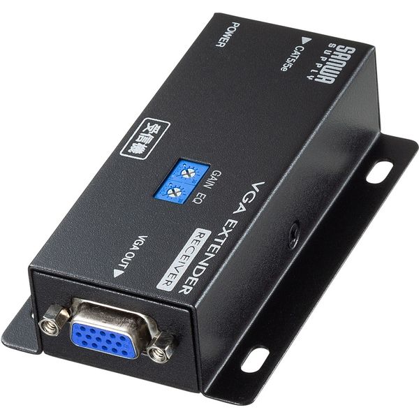 サンワサプライ ディスプレイエクステンダー(受信機) VGA-EXRN 1個