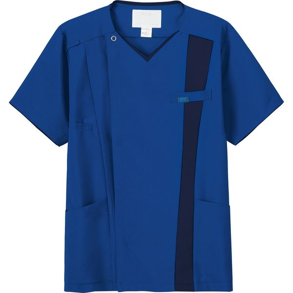 フォーク メンズジップスクラブ ロイヤルブルー×ダークネイビー Bl