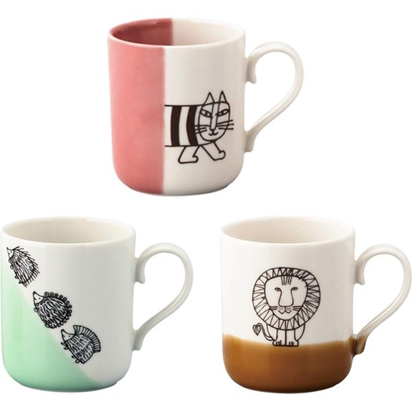 山加商店 LISA LARSON マグカップセット LL71_72_73-11 1セット（直送