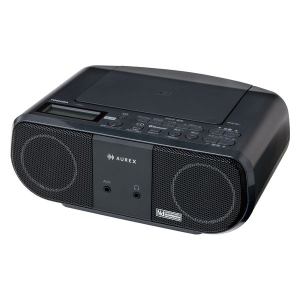 東芝 CDラジオ Bluetooth受信搭載 コンパクト TY-ANC1（K） 1台 - アスクル