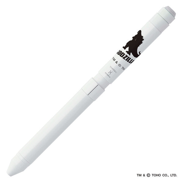 ゼブラ シャーボXST3 限定ゴジラ2024 ホワイト リフィルセット 多機能