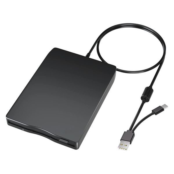 Hanx 外付けフロッピーディスクドライブ HT-FD31BY 1台 - アスクル