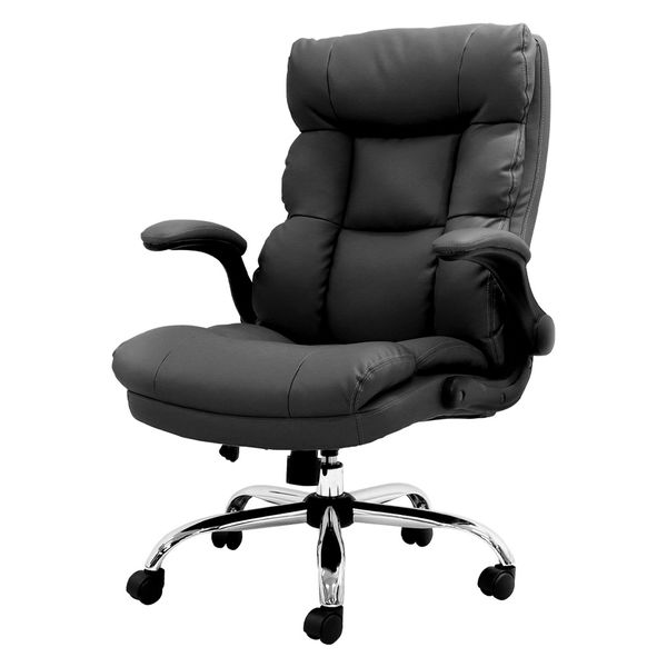 ネットフォース ダイン エグゼクティブチェア PUレザー 肘付 オフィス