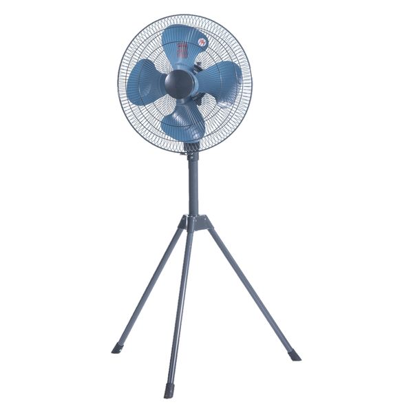 ナカトミ 45cm 工場扇 三脚 スタンド式 風量3段階 アッシュブルー TSE
