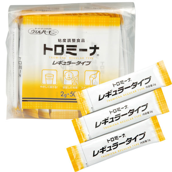 とろみ剤】 ウエルハーモニー トロミーナ レギュラータイプ 2g×50包入