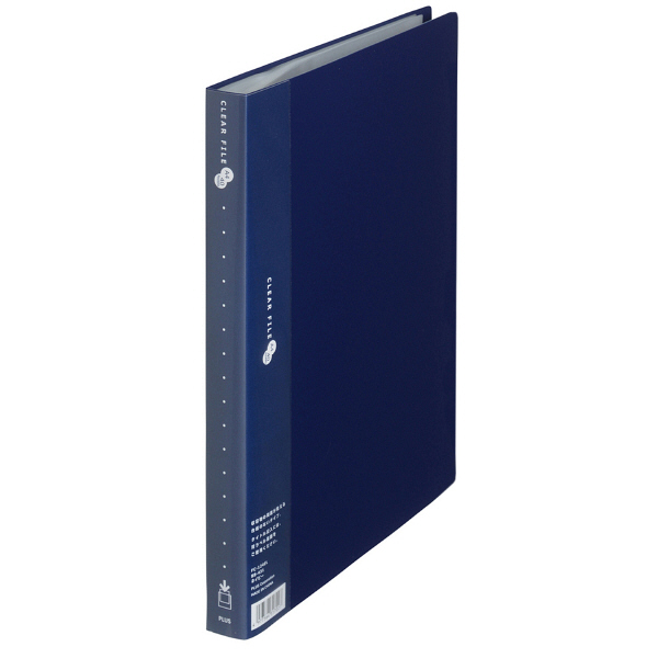 プラス スーパーエコノミークリアーファイル A4タテ 40ポケット