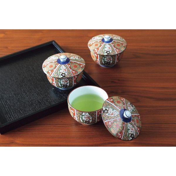 西日本陶器 波佐見焼 錦古伊万里様式 汲出5客揃 1箱（直送品） - アスクル