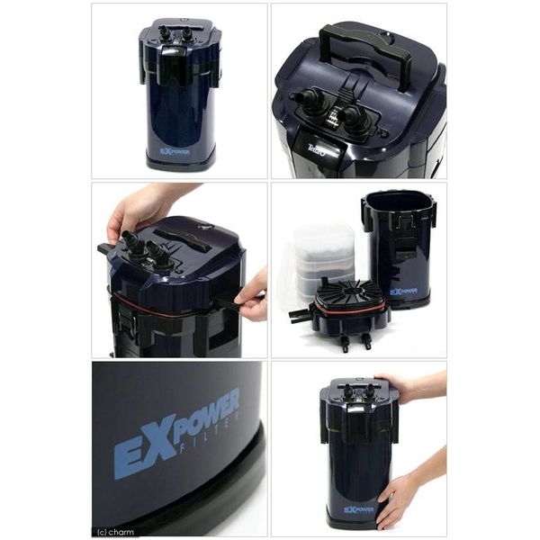 テトラ バリューエックスパワーフィルター VXー90 ろ材付きセット