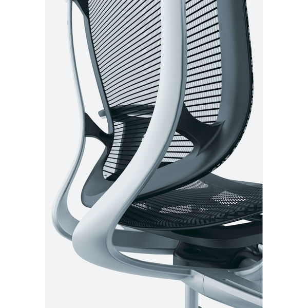 CC85GR FPG3 オカムラコンテッサセコンダ 大型ヘッドレスト 座メッシュ