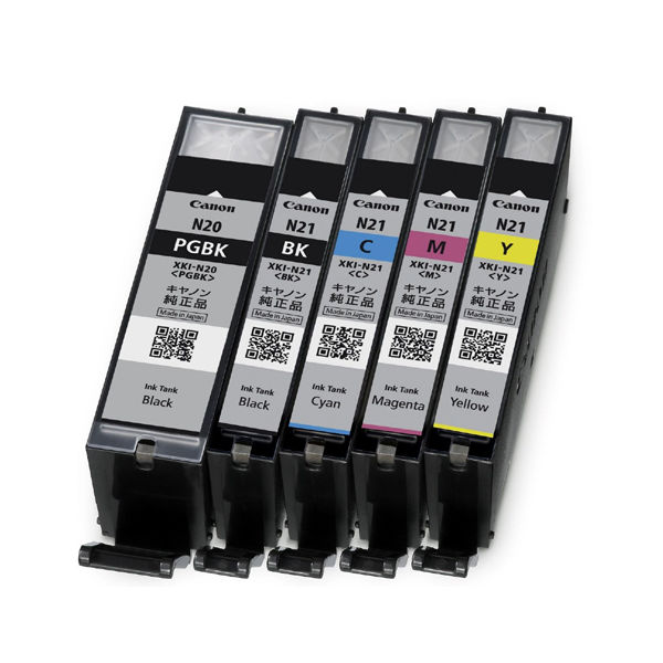 キヤノン（Canon） 純正インク XKI-N21+N20/5MP マルチパック 1セット