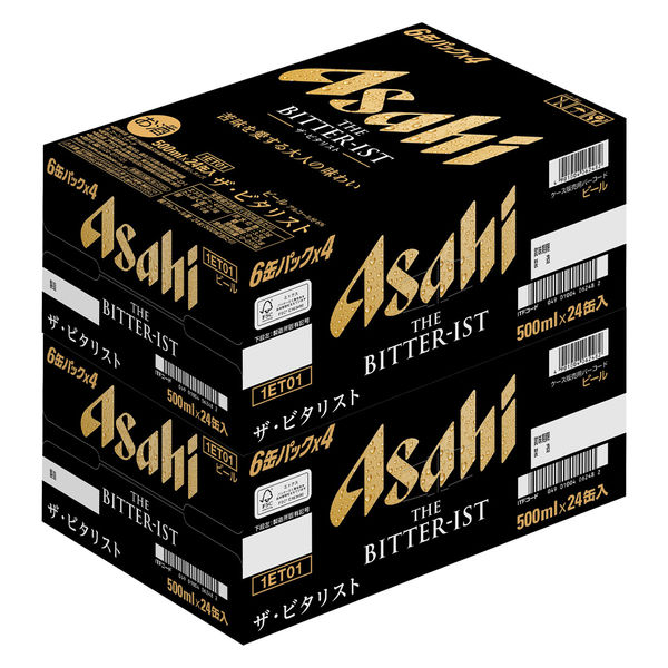 ビール アサヒ ザ ビタリスト 缶 500ml 2ケース(48本) - アスクル