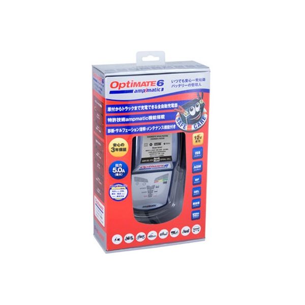 TecMATE TECMATE バイク用 全自動充電器 オプティメート6/optimate6 TM