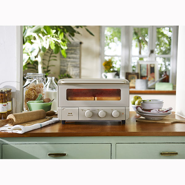 BRUNO スチーム&ベイク トースター(グレージュ) BOE067-GRG 1台 - アスクル