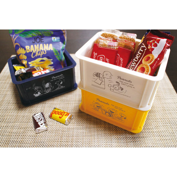 錦化成 スヌーピー ミニコンテナ3P 4460037 1セット(3個入)（直送品