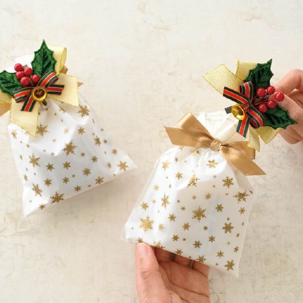 ヘッズ クリスマスフルリールクリップ付/リボン-5(20個) ZX-CL5 1